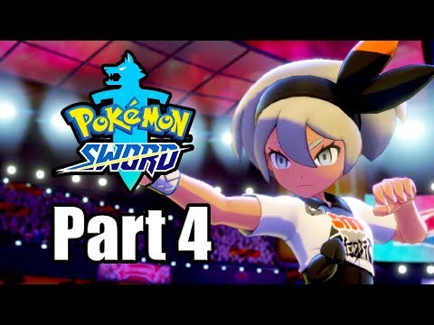 POKEMON SWORD Gameplay Walkthrough Part 4 - No Commentary [Switch 1080p]