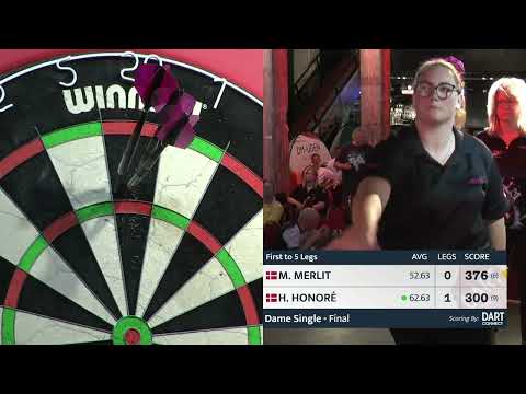 DM Dart 2022 - Dame Final - M. Merlit vs H. Honoré