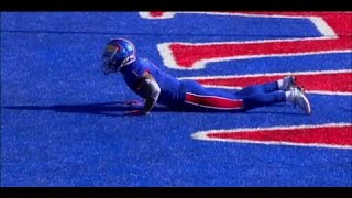 Kansas with the camouflage kickoff return attempt against Iowa State.