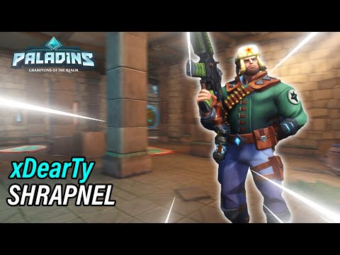 xDearTy Viktor Pro Competitive l MASTER l SHRAPNEL l PALADINS GAMEPLAY