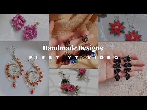 Showcasing my handmade earrings | VARSHITHA GUDIBANDI