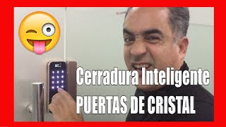 Cerradura inteligente segura Puertas de Cristal corredera todo tipo SMARTDOORLOCK