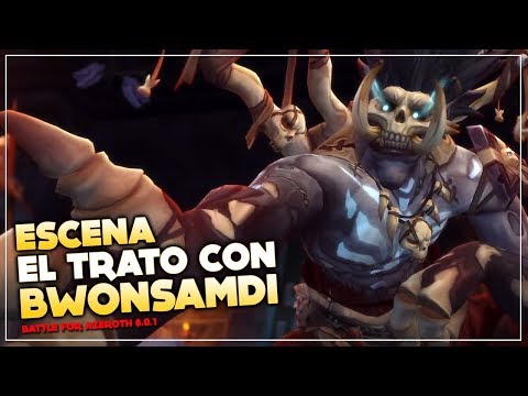 Escena cinemática El trato con Bwonsamdi | Battle for Azeroth