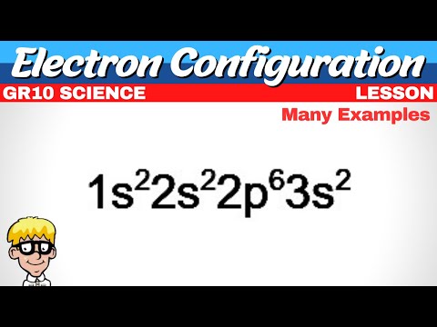 Electron Configuration Grade 10