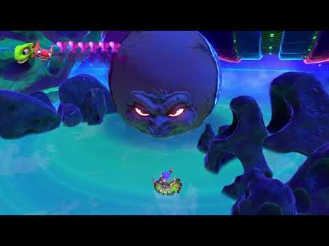 Yooka-Laylee - Rextro, Nimble, and Planette Boss In Galleon Galaxy, Part 28