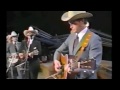 Panhandle Country - Bill Monroe and The Blue Grass Boys LIVE