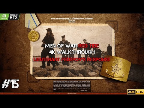 [Parte 15] Men of War Red Tide Walkthrough - Manstein's Big Guns - Lieutenant Federov's Response