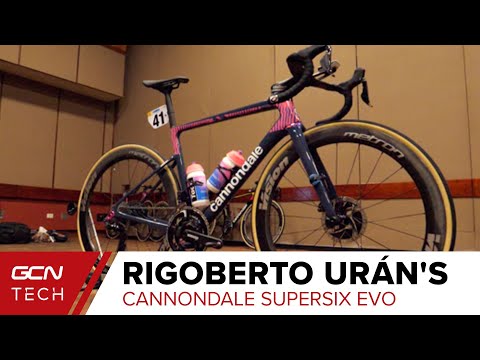 Rigoberto Urán's Cannondale Supersix Evo Hi Mod Disc | Ef Pro Cycling 2020 Team Bike