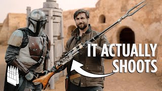 We review the Mandalorian’s Disruptor Rifle. The Amban.