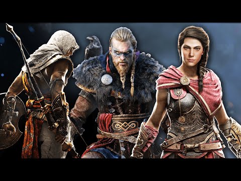 Assassin's Creed Origins VS Odyssey VS Valhalla - welches ist das Größte und Beste AC?