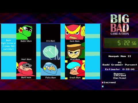 Meegah Mem II by LVCreed -- Big Bad Game-a-thon 2021