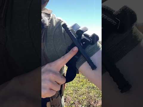 How To SELF Apply Tourniquet With *ONE ARM* (Life Saving Tips) #edc #civtac  #tactical