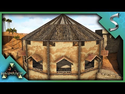 THE KNIGHTS OF THE CRAP TABLE! CRAPTOR TEMPLE BUILDING! - Ark: RAGNAROK [DLC Gameplay S3E16]