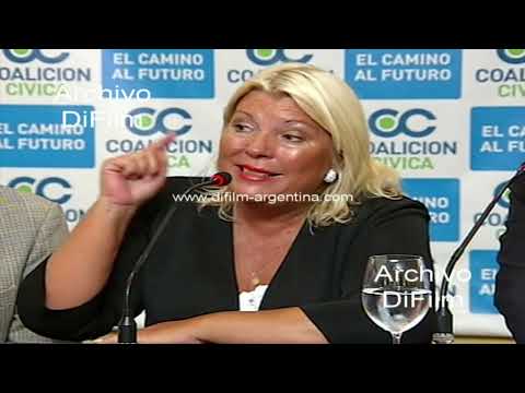 Elisa Carrio sobre el discurso con la apertura de sesiones 2008
