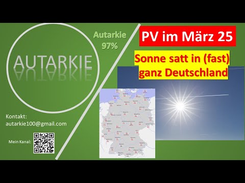 SONNE SATT! PV-Bilanz März mit neuen Rekorden! Autarkie - Folge 421