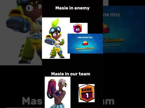 Masie in our team vs Masie in enemy team