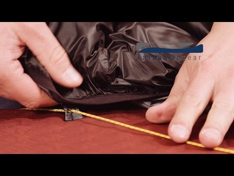 Système d'attache matelas Katabatic Gear