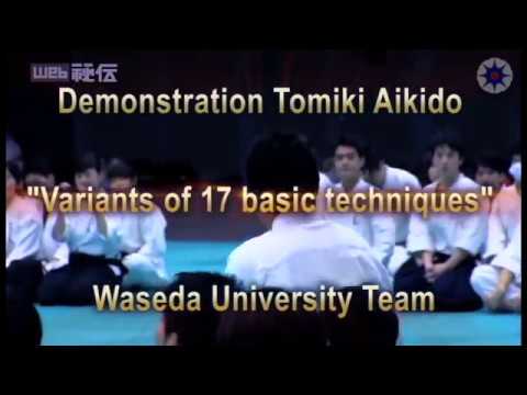 DEMONSTRATION TOMIKI AIKIDO. Variants of 17 BASIC tehniques. Waseda University Team