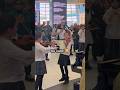 11 And 8 Year Old PRODIGY SISTERS Play Vivaldi Winter With Me On The Violin In Rome Airport