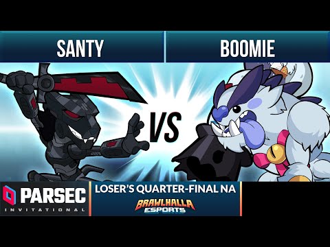 Santy vs Boomie - Loser's Quarter-Final - Parsec Invitational 2021 - NA 1v1