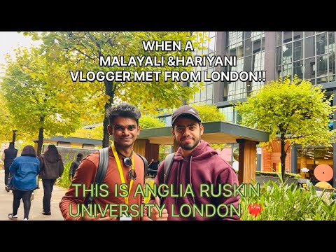 Exploring ARU London with a Haryanvi vlogger | Language combos 😅