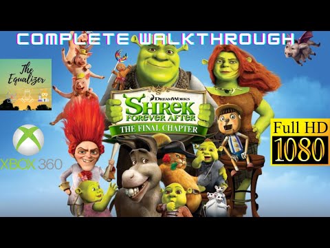 Longplay Shrek Forever After (Xbox360, 2010)- Complete Walkthrough in HD