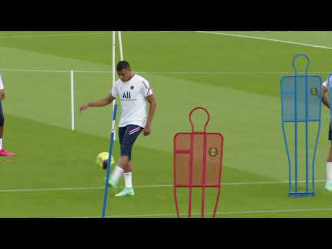 SÉANCE D'ENTRAINEMENT VEILLE DE PSG - LILLE TROPHÉE DES CHAMPIONS