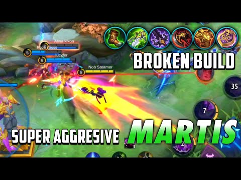 Martis Satisfying Montage 2022 | Martis Vs Pro Enemies | Martis DeathRock Killing Machine ~ MLBB