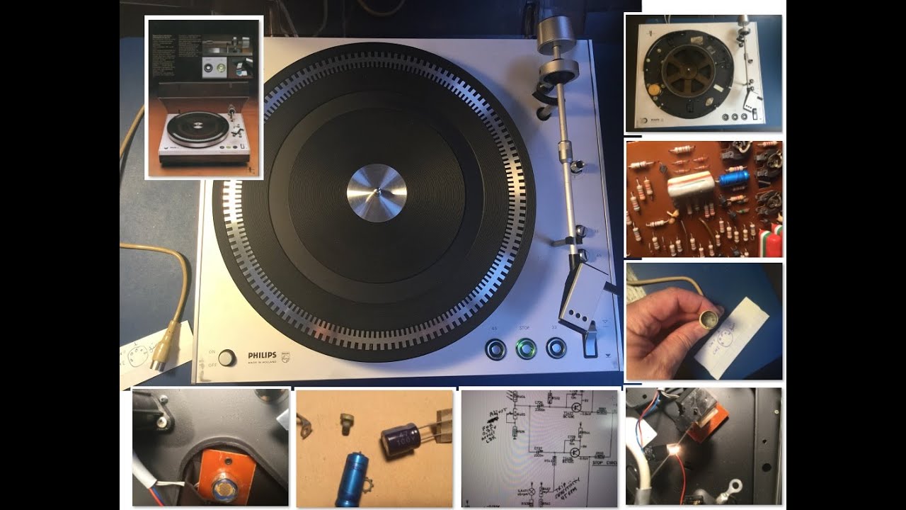Project14 Restoration & Repair Service my Philips 212 Turntable