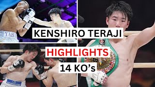 Kenshiro Teraji (14 KO's) Highlights & Knockouts