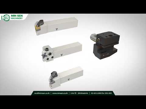 TungTurn-Jet - New VDI & PSC adaptors for internal coolant supply - จำหน่ายโดย MIN SEN