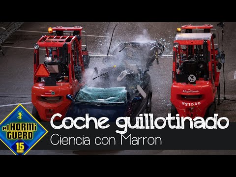 Descapote extremo: Walter Franco guillotina un coche en directo - El Hormiguero