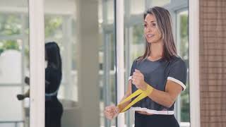 Vídeo de Extensores e Elasticos Para Exercícios Físicos Kit 5 Elástic