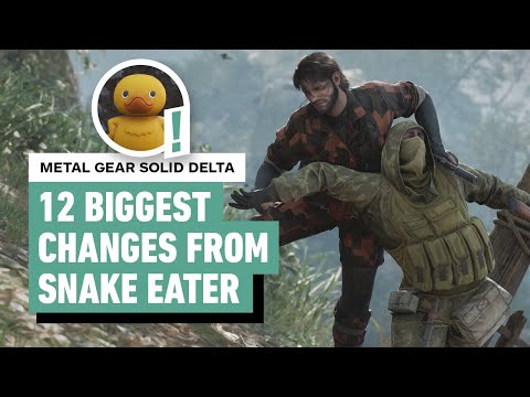 Metal Gear Solid Delta - 12 Biggest Changes From the Original