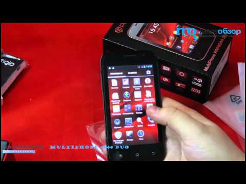 Обзор Prestigio MultiPhone 4044 DUO (white)
