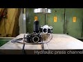 Crushing Old Cameras With Hydraulic Press