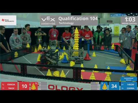 2018 VRC Tech Q104 - 93063A 7862X vs 1492W 22699A - 72 to 120