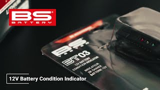 BS-BATTERY Indikátor batérie BT03