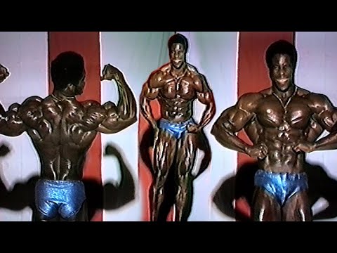 Bertil Fox Guest Posing – IFBB Best gebauter Athlet |  1984 Köflach