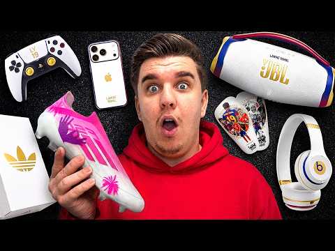 I got the most expensive items from Lamine Yamal!