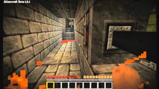 preview picture of video 'Let's play Together Minecraft Adventure Map: Dungeon Runner #004 German HD'