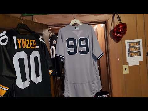 AARON JUDGE #99 NEW YORK YANKEES RETAIL AWAY MAJESTIC FLEX BASE AUTHENTIC BASEBALL JERSEY