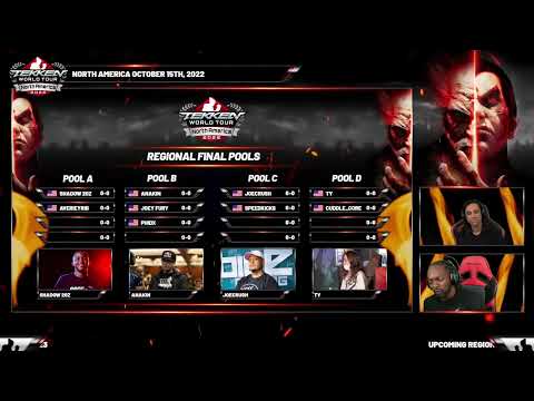 Tekken World Tour 2022: North America Regional Finals Top 16 - Pool D