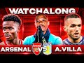 Arsenal 0-2 Aston Villa Live Premier League Watch along @deludedgooner