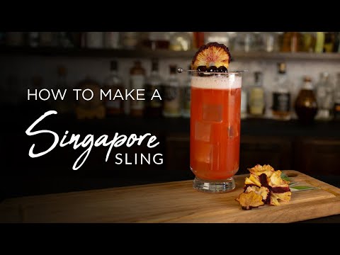 How to make a Singapore Sling
