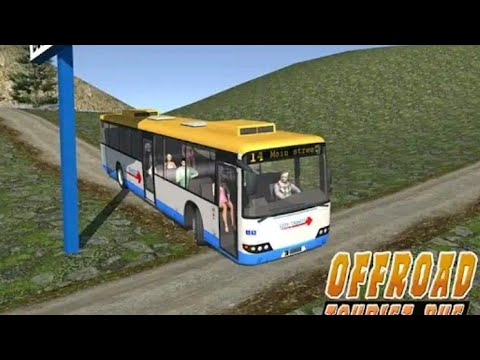 Uphill off-road Bus Simulator #2 - Off Road Bus Helper checking Wheel - Android Gameplay