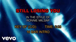 Ronnie Milsap - Still Losing You (Karaoke)