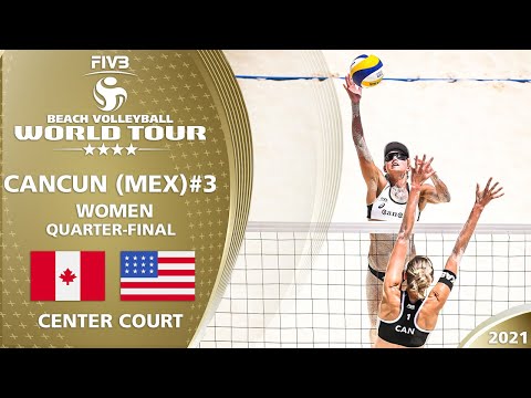 Pavan/Melissa vs. Claes/Sponcil - Women's QF | Full Match | 4* Cancun 2021 #3