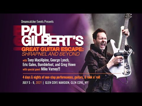 Paul Gilbert & Mike Varney Discuss The Great Guitar Escape: Shrapnel & Beyond