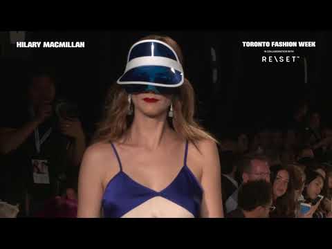Toronto Fashion Week S/S 19 in collaboration with RE\SET - Hilary MacMillan